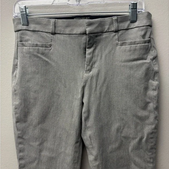 Banana Republic Sloan Womens Grey Dress Pants Size 4 - Picture 2 of 8